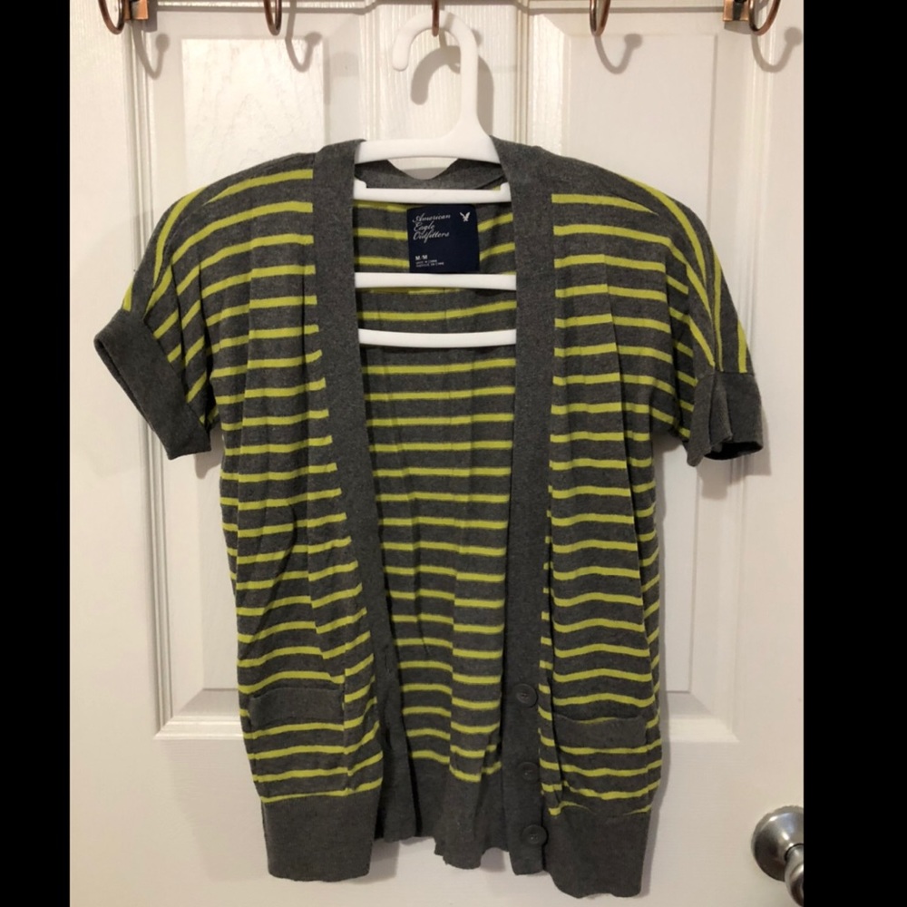 AE Short Sleeve Cardigan